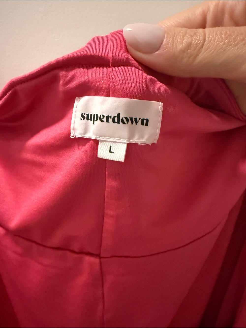 superdown Vibrant Pink Dress Top